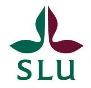 Sveriges lantbruksuniversitet (SLU)
